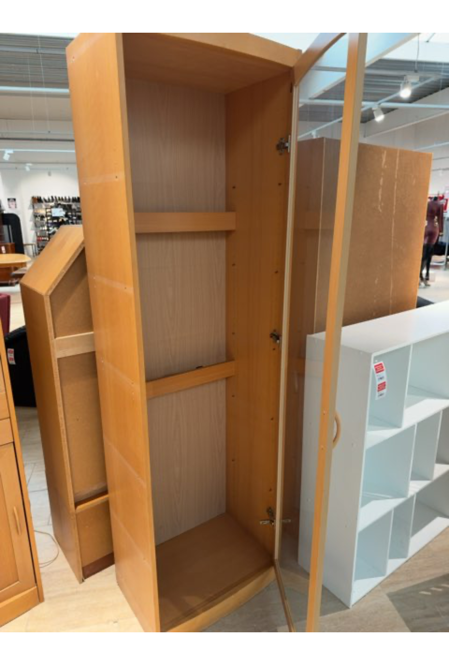 Højskab med glaslåge